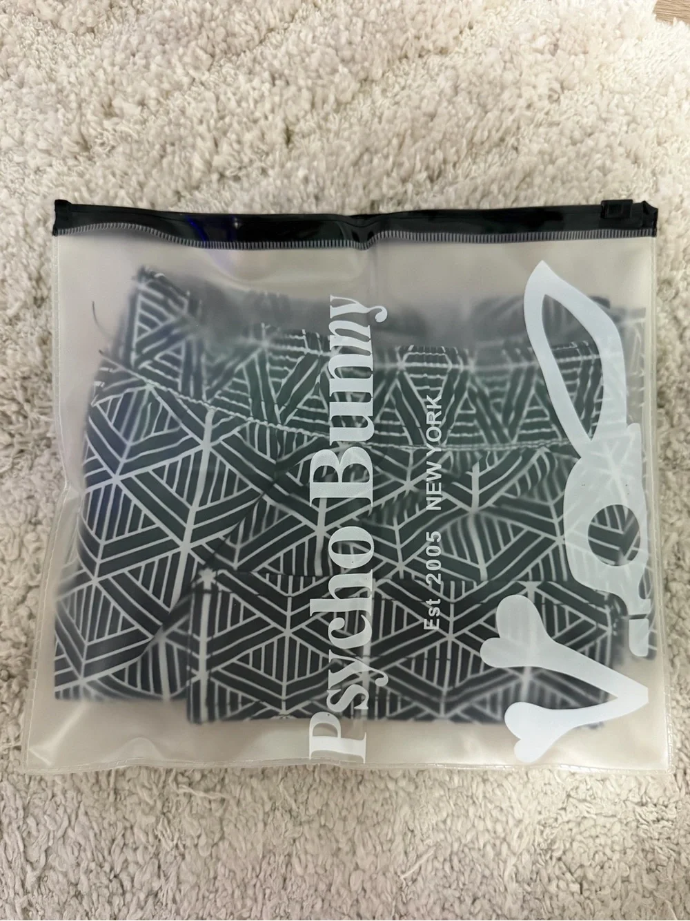 Psycho Bunny Mens Swim Trunks Size XS